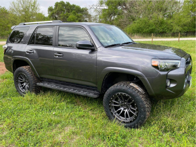 2020 Toyota 4Runner - 20x10 -18mm - Fuel Rebel - Suspension Lift 3" - 35" x 12.5"