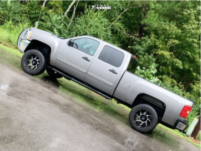 2008 Chevrolet Silverado 2500 HD - 20x12 -51mm - Vision Prowler 422 - Suspension Lift 3" - 305/55R20