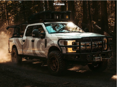 2019 Ford F-250 - 20x9 0mm - Fifteen52 Offroad Turbomac Hd - Suspension Lift 3" - 37" x 12.5"