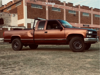 1998 Chevrolet C2500 - 16x8 1mm - Walker Evans 501 - Stock Suspension - 265/75R16