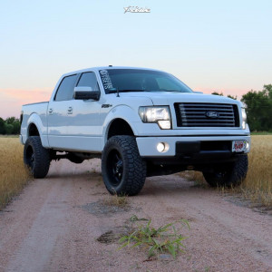 2011 Ford F-150 - 20x10 -24mm - Fuel Maverick - Suspension Lift 4" - 35" x 12.5"