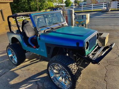 ☆☆TJ☆☆ 1998 Jeep TJ Wheel Offset Super Aggressive 3