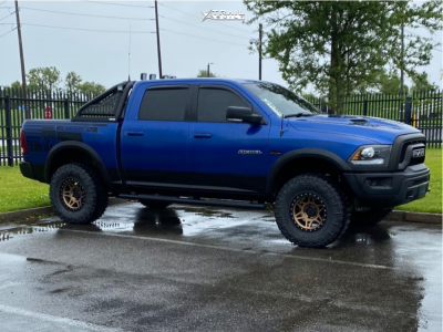 2018 Ram 1500 - 17x8.5 0mm - Method Mr312 - Leveling Kit - 35" x 12.5"