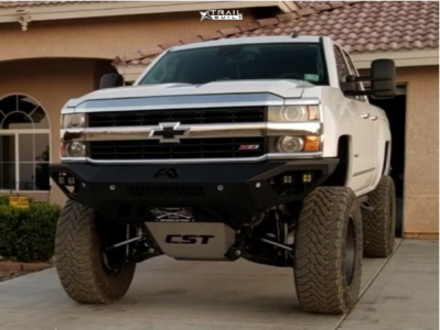 2015 Chevrolet Silverado 2500 HD - 20x12 -44mm - Sendel Locker - Suspension Lift 8" - 37" x 13.5"