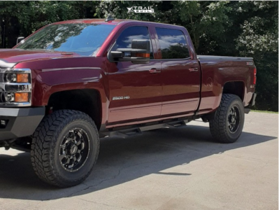 2016 Chevrolet Silverado 2500 HD - 18x10 -24mm - Sota Novakane - Stock Suspension - 35" x 12.5"