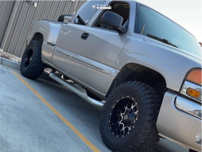 2004 GMC Sierra 1500 - 17x9 -12mm - TIS 549MB - Suspension Lift 2.5" - 33" x 12.5"
