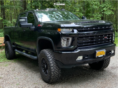 2021 Chevrolet Silverado 2500 HD - 20x9 1mm - Fuel Rebel - Suspension Lift 5" - 37" x 12.5"