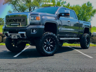 2016 GMC Sierra 2500 HD - 20x10 -12mm - Fuel Nuts - Suspension Lift 7" - 37" x 13.5"