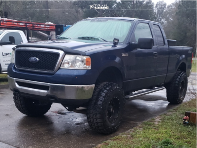 2007 Ford F-150 - 17x10 -24mm - Moto Metal Mo962 - Suspension Lift 6" - 37" x 13.5"