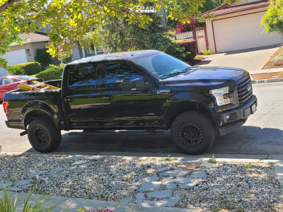 2017 Ford F-150 - 17x9 0mm - Method Mr312 - Suspension Lift 3" - 33" x 12.5"