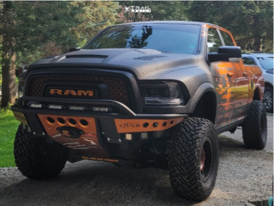 2016 Ram 1500 - 17x8.5 -0mm - Vision Manx - Air Suspension - 33" x 12.5"