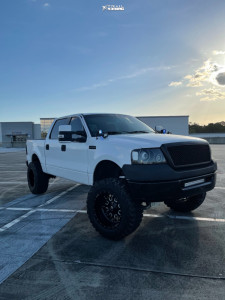 2008 Ford F-150 - 20x12 -44mm - Fuel Stroke - Suspension Lift 6" - 37" x 13.5"