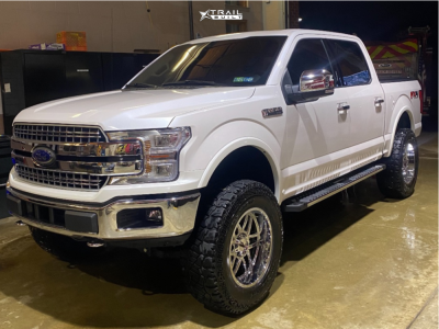 2019 Ford F-150 - 20x10 -18mm - Moto Metal Mo992 - Suspension Lift 6" - 37" x 12.5"