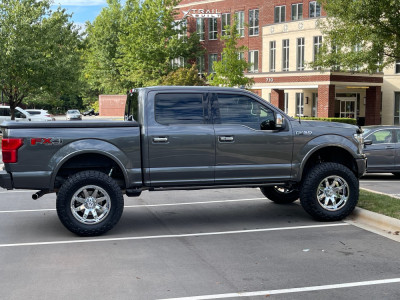 2019 Ford F-150 Wheel Offset Aggressive > 1