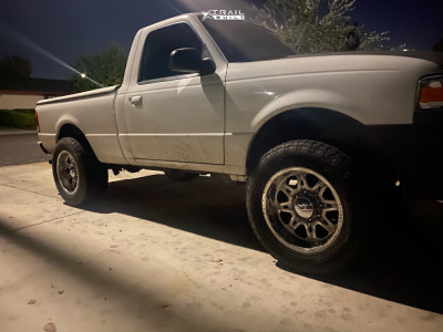 1998 Ford Ranger Wheel Offset Super Aggressive 3