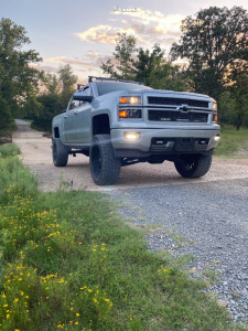1 2014 Silverado 1500 Chevrolet Bds Suspension Lift 6in Hostile Fury Black