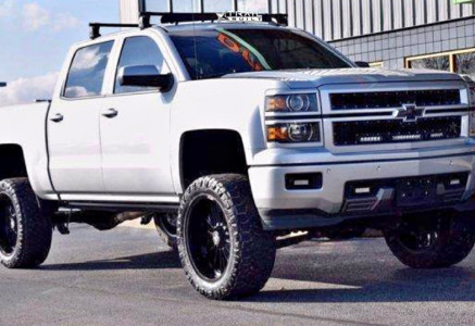 1 2014 Silverado 1500 Chevrolet Bds Suspension Lift 6in Hostile Fury Black