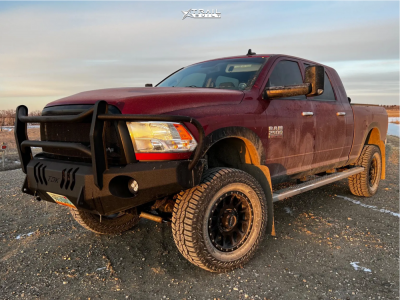 2015 Ram 2500 - 20x10 -18mm - Method Mr305 - Suspension Lift 5" - 37" x 13.5"