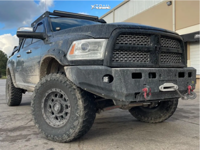 2014 Ram 2500 - 18x9 0mm - XD Xd132 - Leveling Kit - 37" x 13.5"