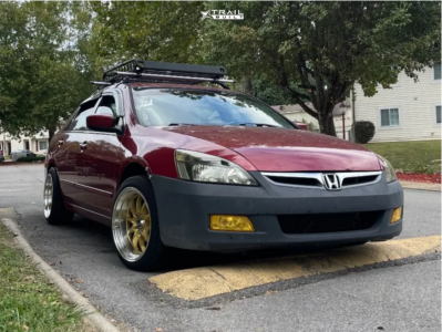 2007 Honda Accord - 17x9 20mm - MST Mt11 - Stock Suspension - 215/45R17