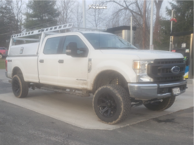 2022 Ford F-350 Super Duty - 20x10 -18mm - Fuel Siege - Suspension Lift 4" - 35" x 12.5"