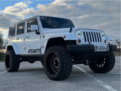 2011 Jeep Wrangler - 22x12 -44mm - TIS 548bm - Suspension Lift 4" - 35" x 12.5"
