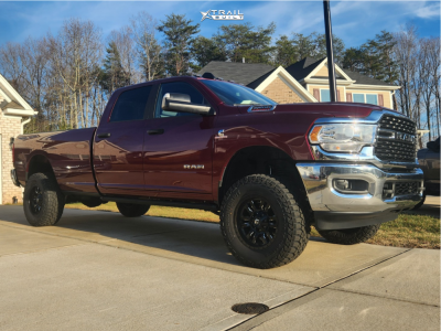 2022 Ram 2500 - 18x9 1mm - Fuel Sledge D595 - Suspension Lift 3" - 35" x 12.5"