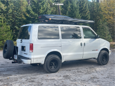 2002 Chevrolet Astro Wheel Offset Nearly Flush Body Lift 3