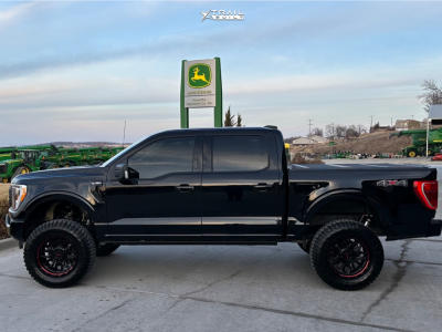 2021 Ford F-150 - 20x10 -18mm - Weld Off-Road Flare - Suspension Lift 6" - 35" x 12.5"