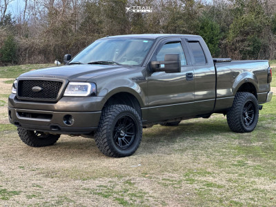 2008 Ford F-150 - 20x10 -12mm - Motiv Offroad Millenium - Suspension Lift 2.5" - 33" x 12.5"