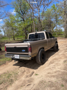 1992 Ford Ranger Wheel Offset Aggressive > 1