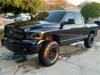 2007 Dodge Ram 1500 - 17x8.5 0mm - Method Grid - Suspension Lift 4.5" - 35" x 12.5"