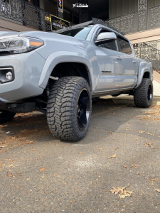 2020 Toyota Tacoma Wheel Offset Aggressive > 1" Outside Fender