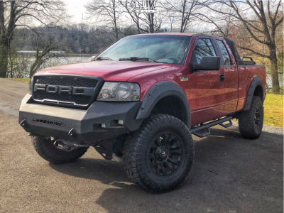2007 Ford F-150 - 18x9 -12mm - Fuel Vapor - Suspension Lift 6" - 37" x 12.5"