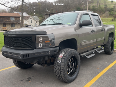 2012 Chevrolet Silverado 1500 - 20x10 -24mm - G-FX Tr10 - Suspension Lift 6" - 35" x 12.5"