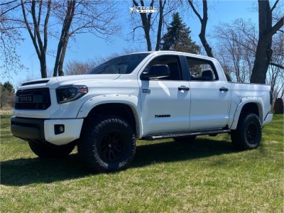 2015 Toyota Tundra - 17x9 1mm - Fuel Rebel - Suspension Lift 3" - 35" x 12.5"