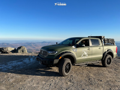 2020 Ford Ranger Wheel Offset Slightly Aggressive Suspension Lift 3.5 ...
