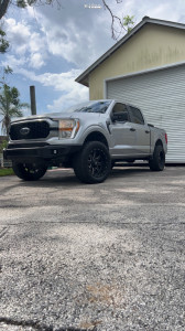 2021 Ford F-150 - 20x10 -18mm - Fuel Maverick - Leveling Kit - 33" x 12.5"