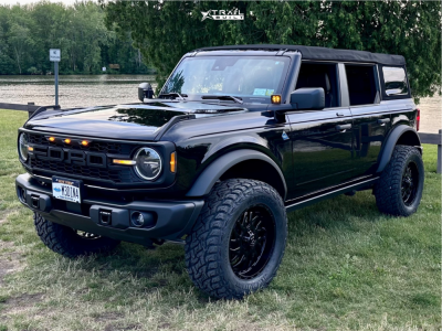 2022 Ford Bronco - 20x9 1mm - TIS 544b - Suspension Lift 2.5" - 35" x 12.5"