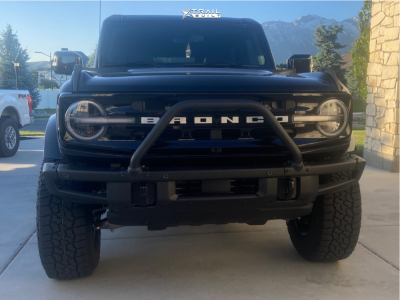 1 2023 Bronco Ford Outer Banks Rough Country Suspension Lift 25in G Fx Tr 26 Matte Black