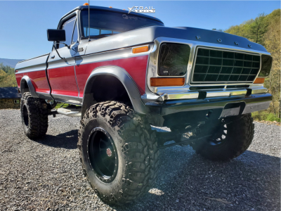 1979 Ford F-250 - 20x12 -52mm - Method MR605 - Suspension Lift 6" & Body 3" - 41" x 14.5"