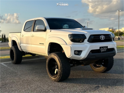 2012 Toyota Tacoma - 20x12 -51mm - ARKON OFF-ROAD Lincoln - Suspension Lift 6" - 295/65R20