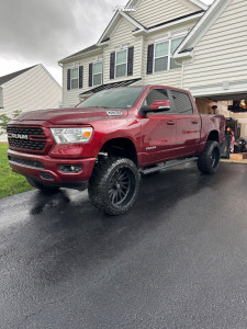 2022 Ram 1500 - 24x12 -44mm - TIS 547b - Suspension Lift 6" - 35" x 12.5"