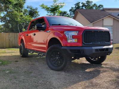 2017 Ford F-150 - 20x10 -18mm - Fuel Covert - Suspension Lift 3" - 33" x 12.5"