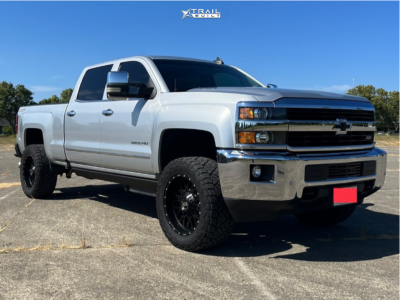 2016 Chevrolet Silverado 2500 HD - 20x10 -18mm - XD Snare - Leveling Kit - 305/55R20
