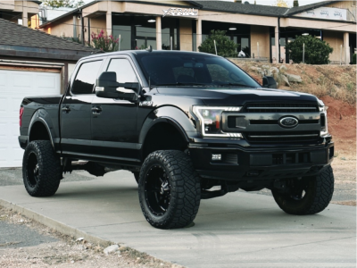 2019 Ford F-150 Wheel Offset Super Aggressive 3"-5" Suspension Lift 6