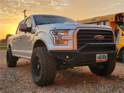 2016 Ford F-150 - 20x10 -25mm - TIS 544bm - Suspension Lift 2.5" - 35" x 12.5"