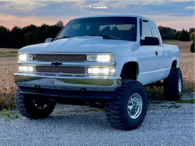 1998 Chevrolet K1500 Wheel Offset Hella Stance >5
