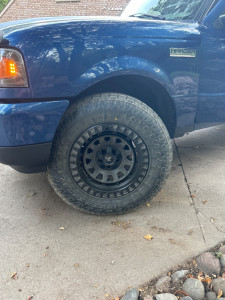 2011 Ford Ranger Wheel Offset Aggressive > 1