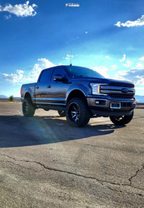 2019 Ford F-150 - 22x12 -44mm - Fuel Rampage - Suspension Lift 6" - 35" x 12.5"